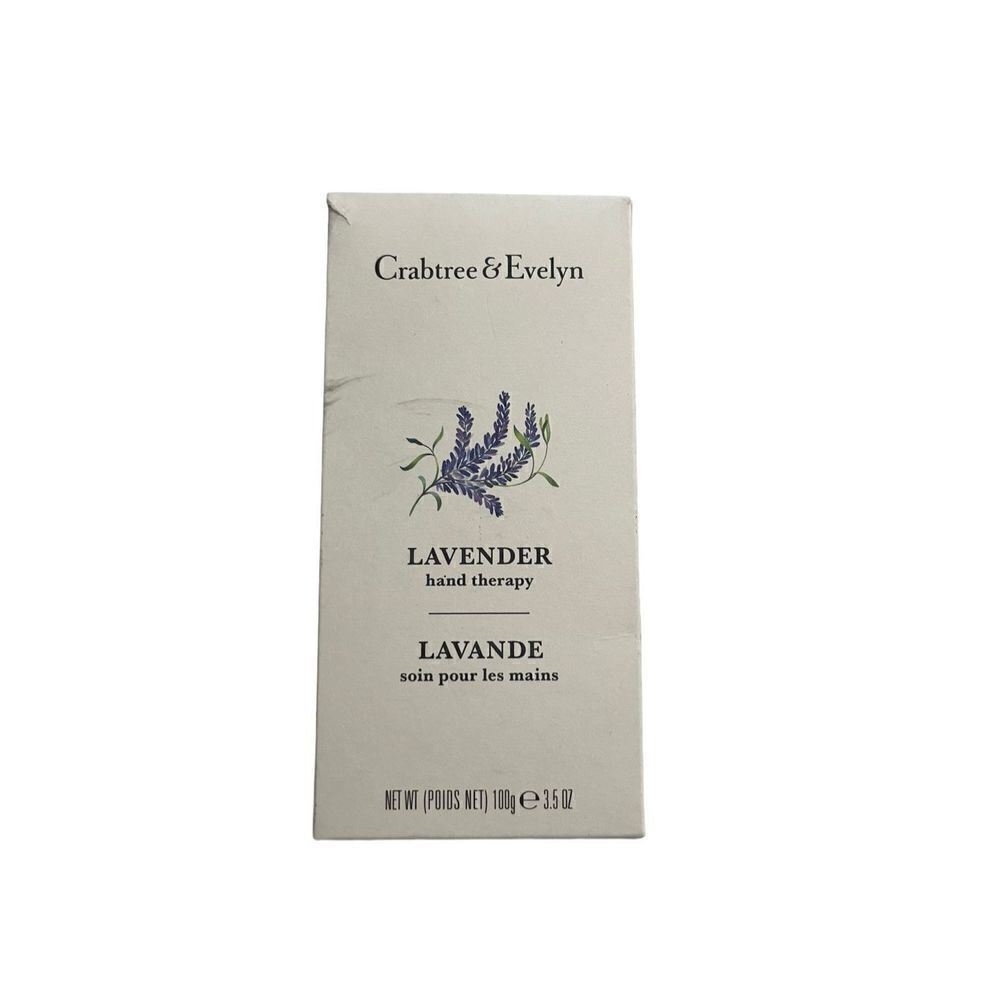 Crabtree & Evelyn Lavender Hand Therapy Lotion 3.5 Oz In Box NEW